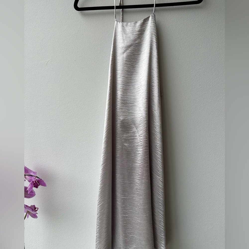 Slip mini halter party dress